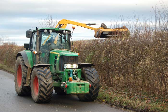 Hedge Cutting by Essex Farm Services