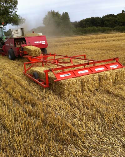 Contract Straw Baling by Essex Farm Services